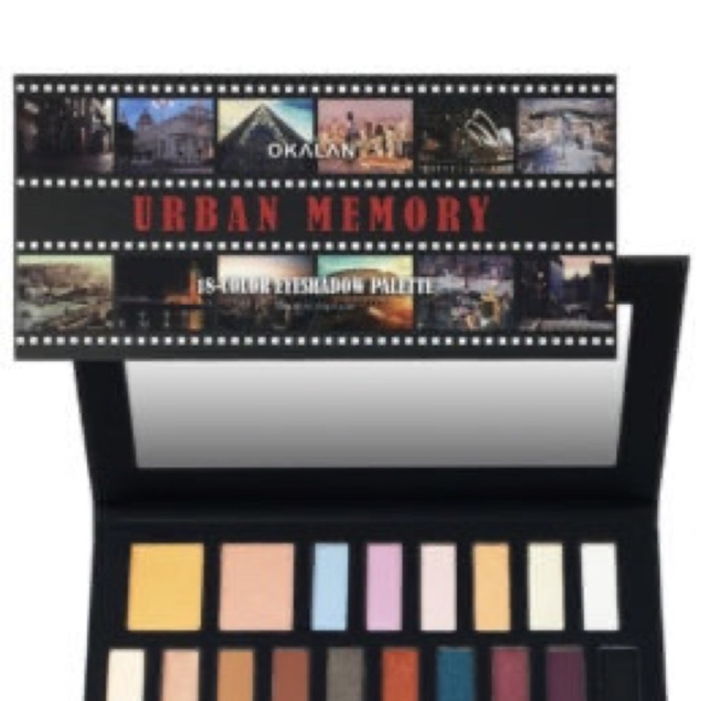 Okalan  18 color eyeshadow paleette
